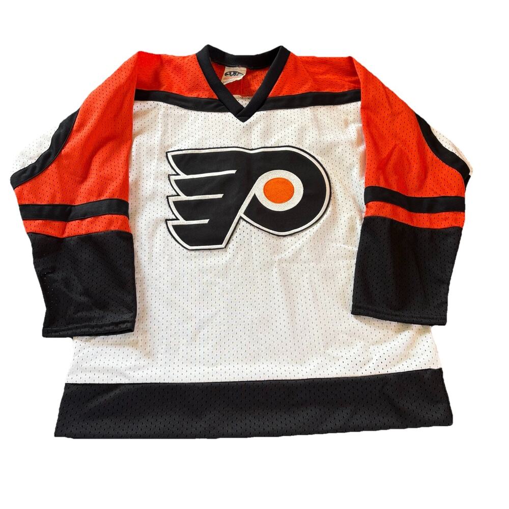 Vintage Philadelphia Flyers Venus Brand Hockey Jersey Youth XL Made in USA